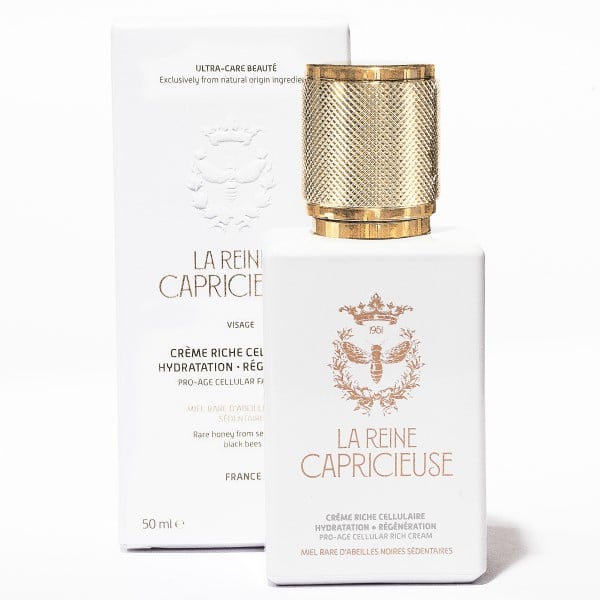 Crème Riche Cellulaire, hydratation et régénération pour toutes les peaux même les plus sensibles, par La Reine Capricieuse