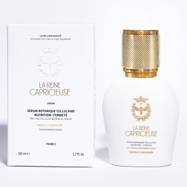 Cellular botanical serum with concentrated propolis, nutrition and firmness, by La Reine Capricieuse