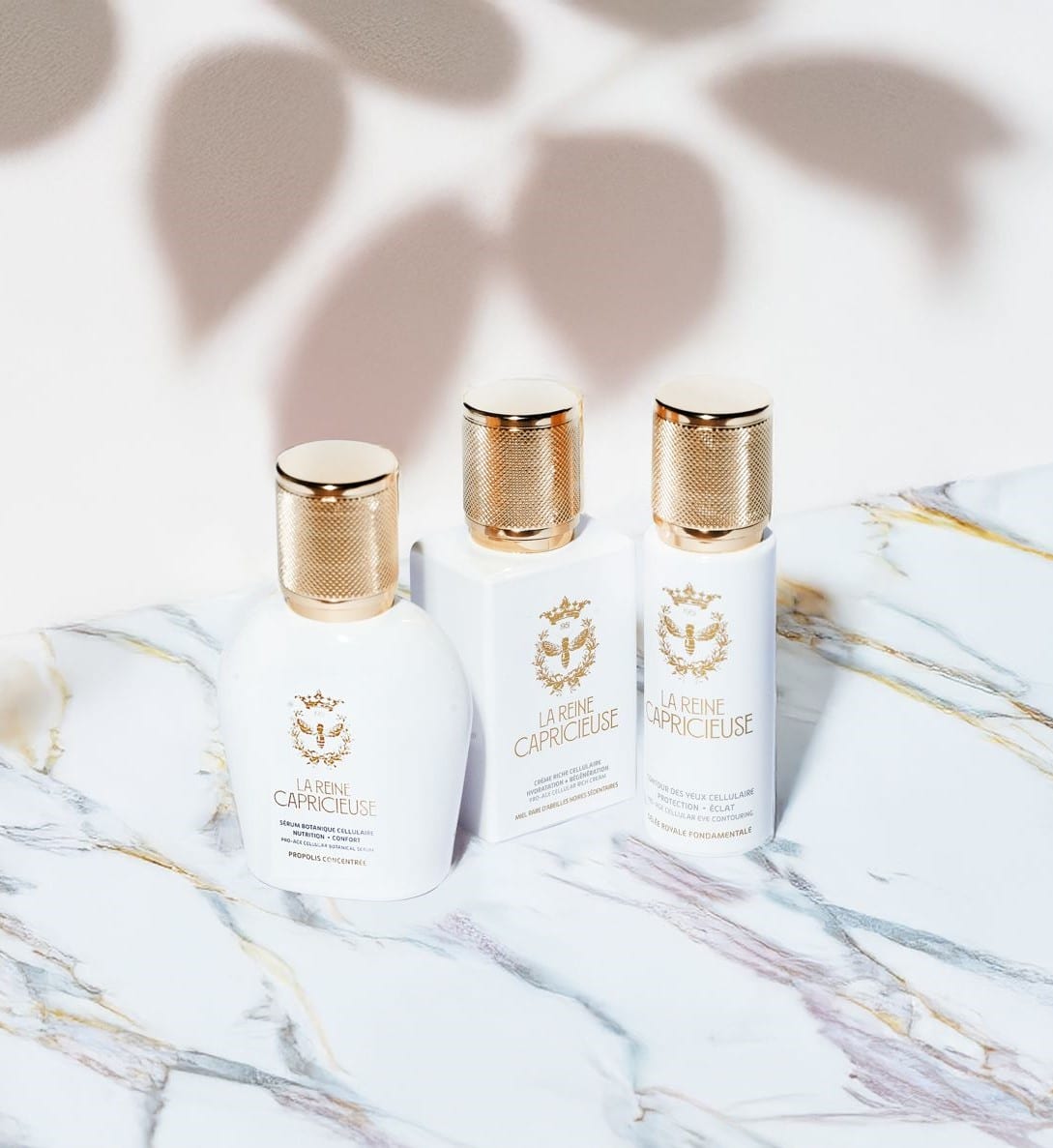 Cellular range of 3 facial treatments 100% of natural origin