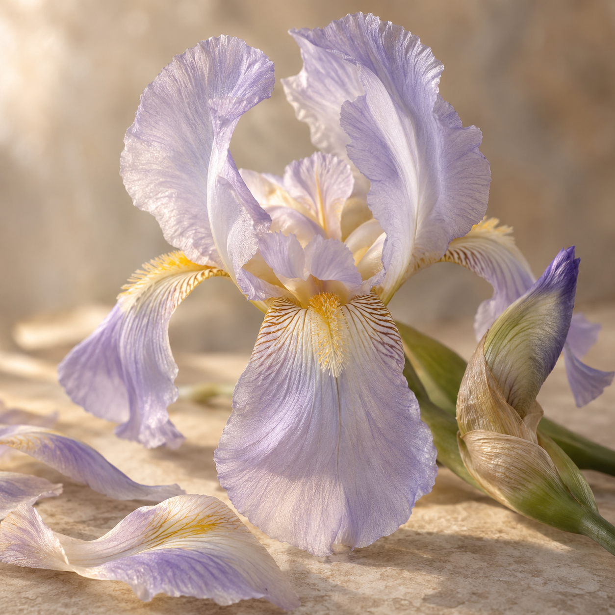 Iris pâle, actif botanique raffermissant